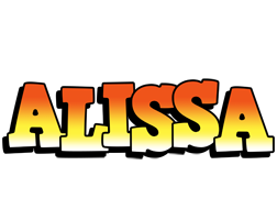 Alissa sunset logo