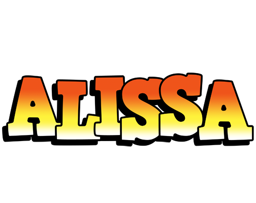 Alissa sunset logo