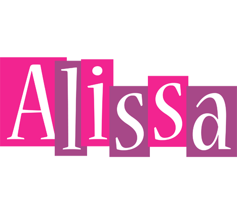 Alissa whine logo