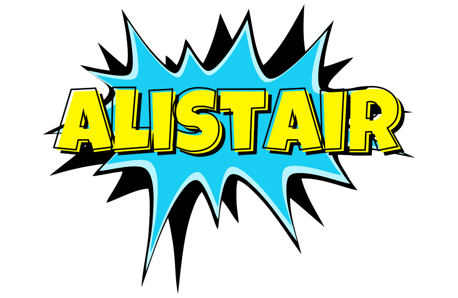 Alistair amazing logo