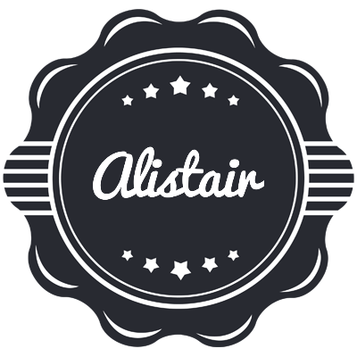 Alistair badge logo