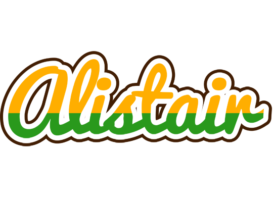 Alistair banana logo