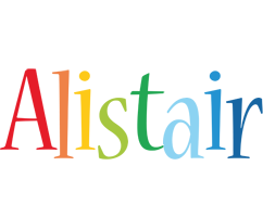 Alistair birthday logo