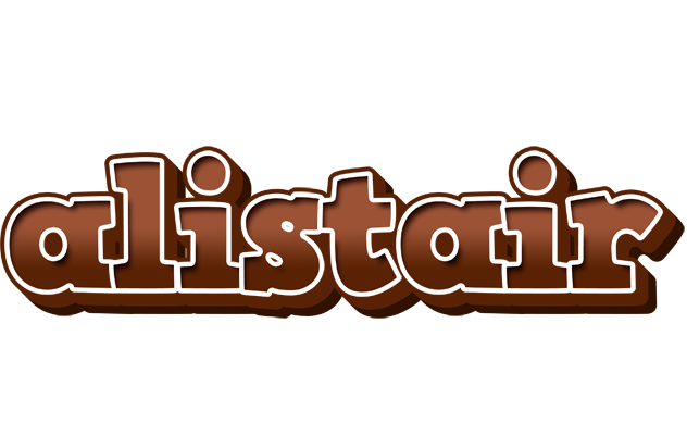Alistair brownie logo