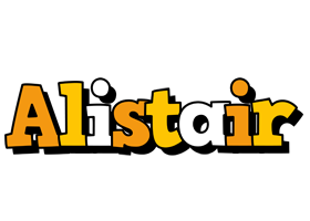 Alistair cartoon logo