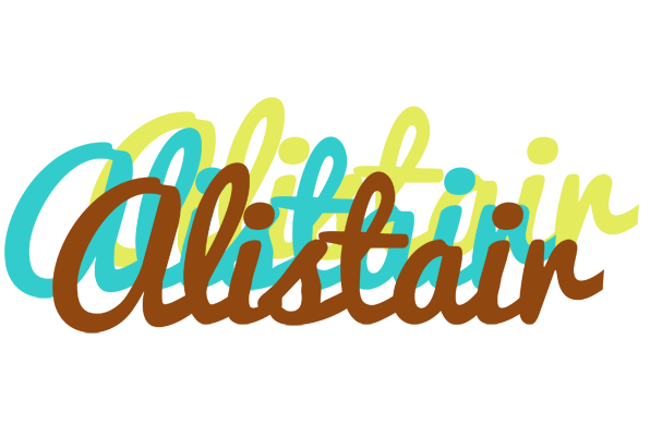 Alistair cupcake logo