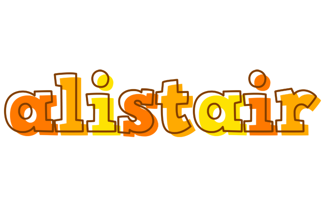 Alistair desert logo