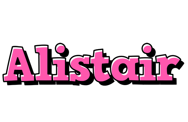 Alistair girlish logo