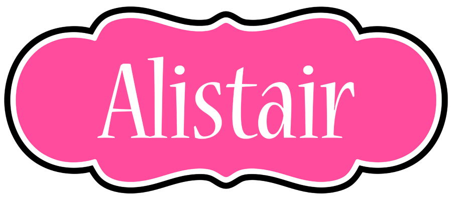 Alistair invitation logo