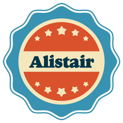 Alistair labels logo