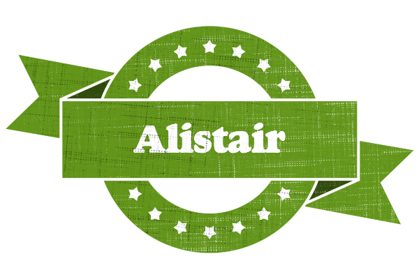 Alistair natural logo