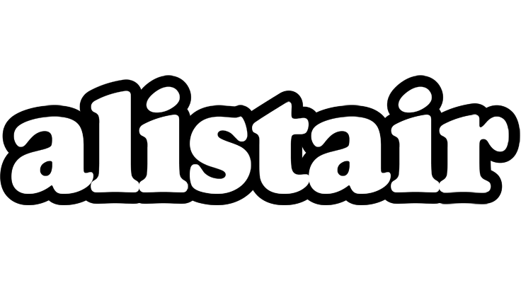 Alistair panda logo