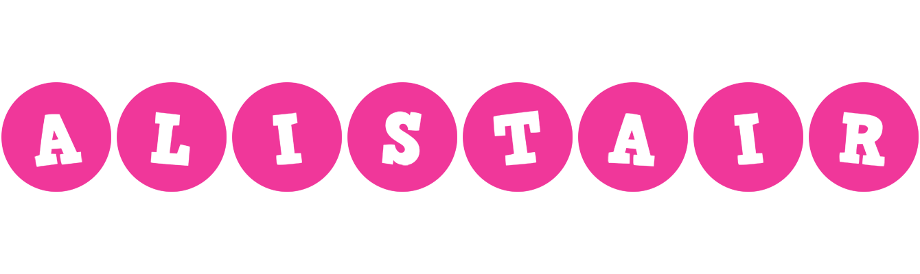 Alistair poker logo