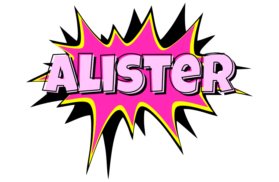 Alister badabing logo