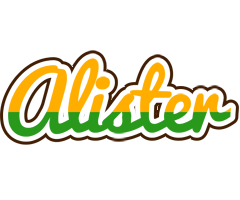 Alister banana logo