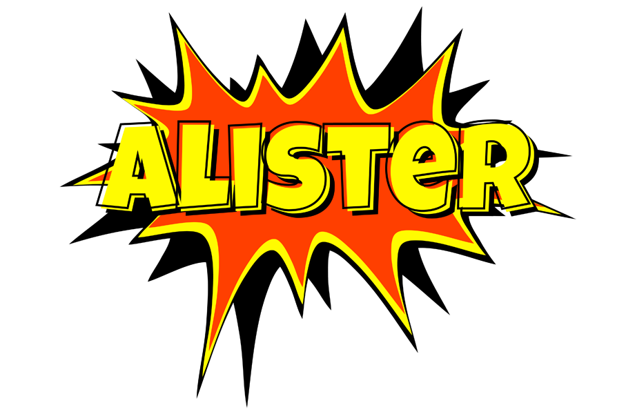 Alister bazinga logo