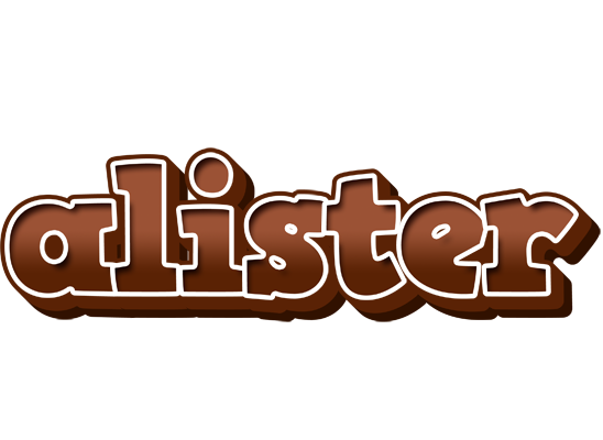 Alister brownie logo