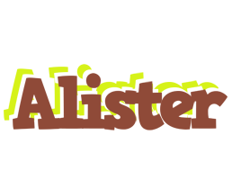 Alister caffeebar logo