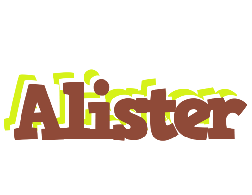 Alister caffeebar logo
