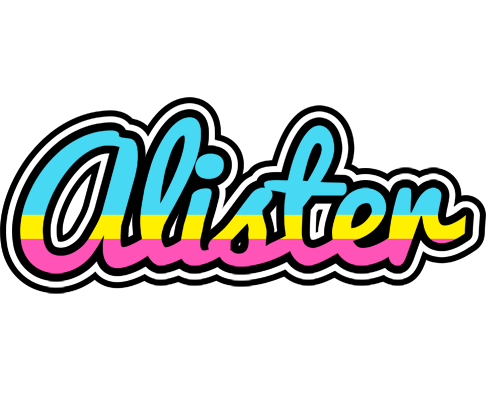 Alister circus logo