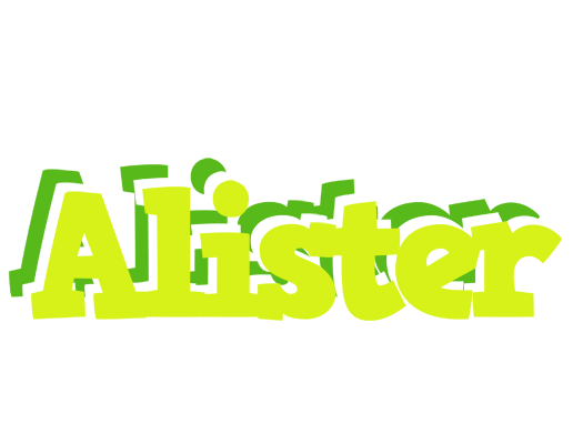 Alister citrus logo