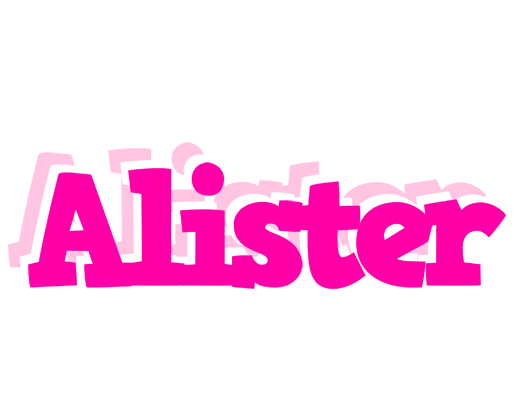 Alister dancing logo