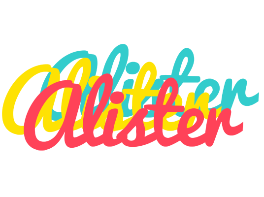 Alister disco logo