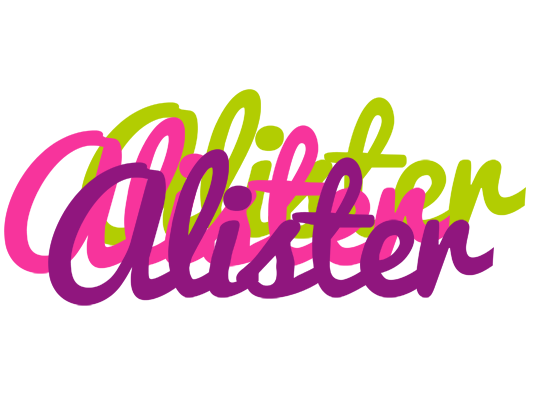 Alister flowers logo