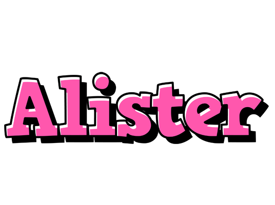 Alister girlish logo