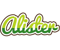 Alister golfing logo