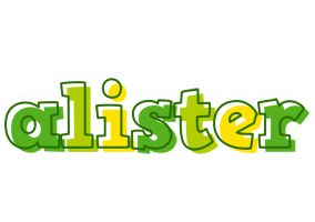 Alister juice logo