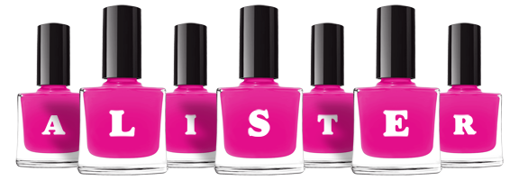 Alister nails logo