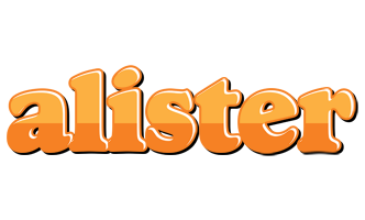 Alister orange logo