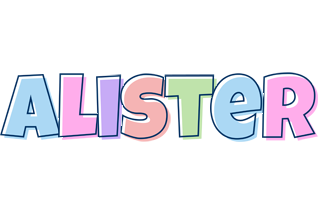 Alister pastel logo