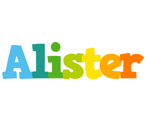 Alister rainbows logo