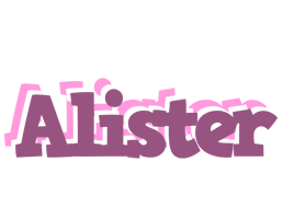 Alister relaxing logo