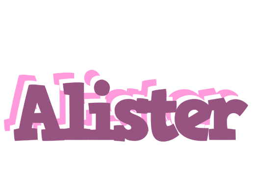 Alister relaxing logo