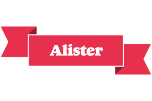 Alister sale logo