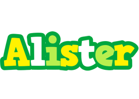 Alister soccer logo