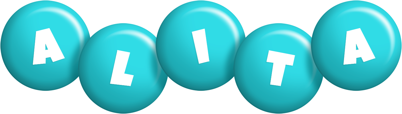Alita candy-azur logo