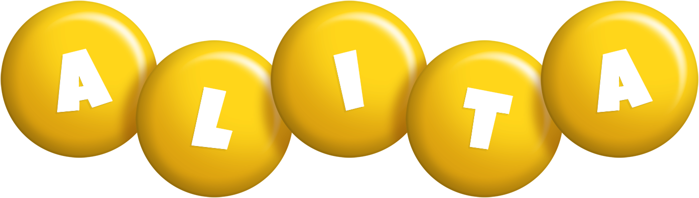 Alita candy-yellow logo