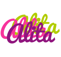 Alita flowers logo