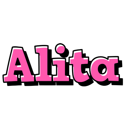 Alita girlish logo