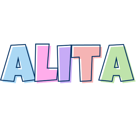Alita pastel logo