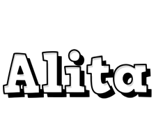 Alita snowing logo