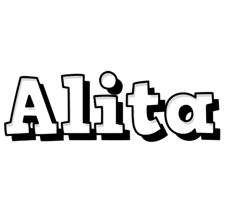 Alita snowing logo