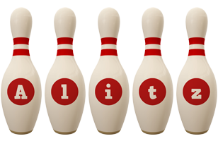 Alitz bowling-pin logo