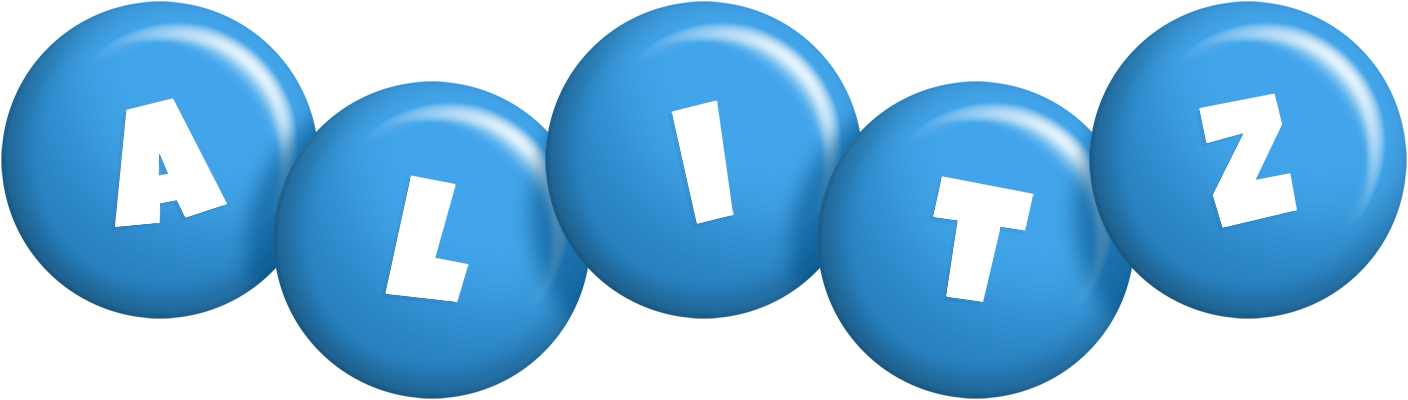 Alitz candy-blue logo