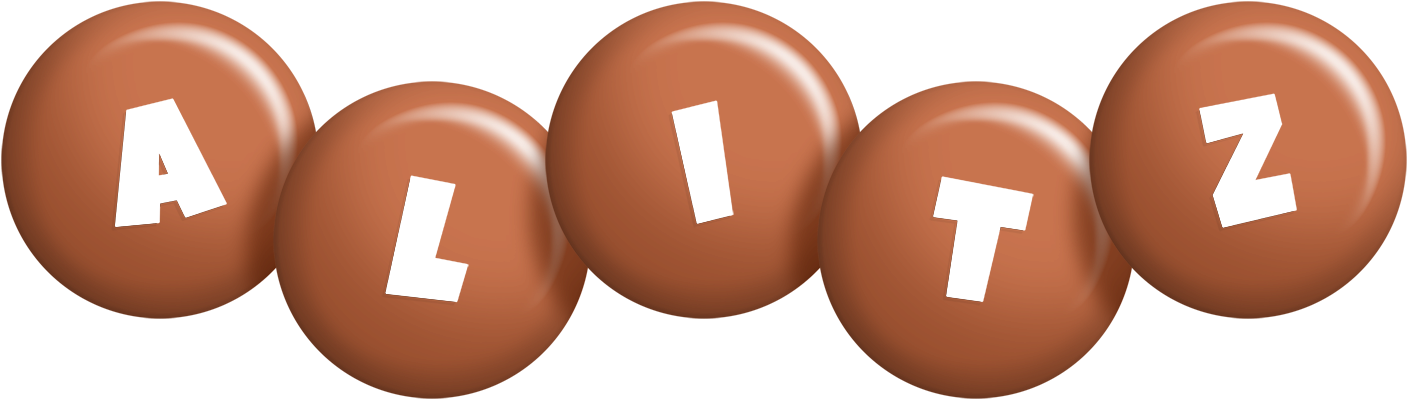 Alitz candy-brown logo