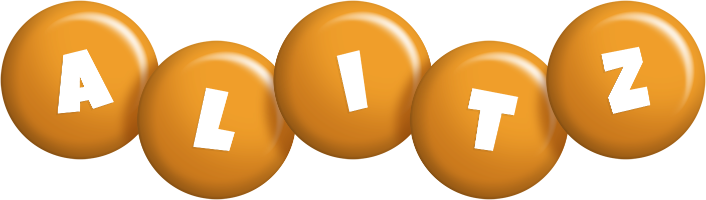 Alitz candy-orange logo